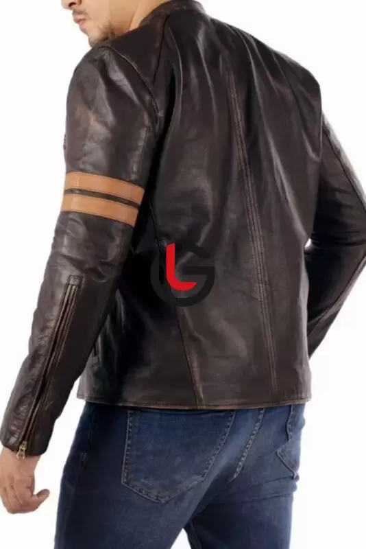 Oversize Motorbike Leather Jacket