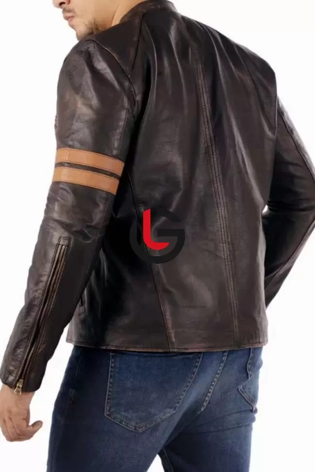 Oversize Motorbike Leather Jacket