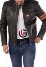 Oversize Motorbike Leather Jacket