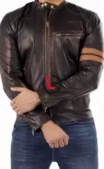 Oversize Motorbike Leather Jacket
