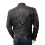 Straight Men Leather Jacket