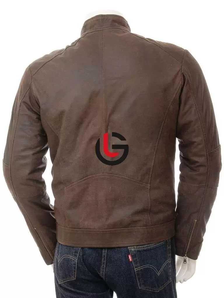 Dark Brown Leather Jacket