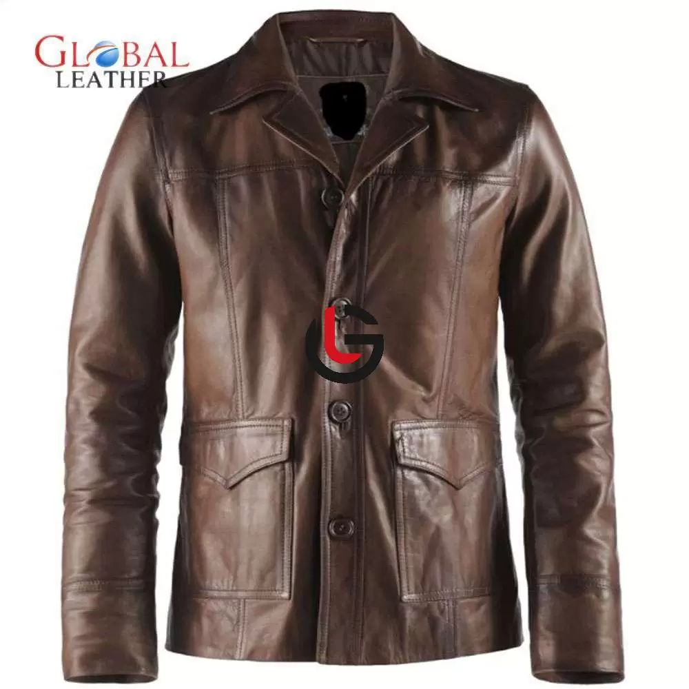 Wilson Men Leather Jacket
