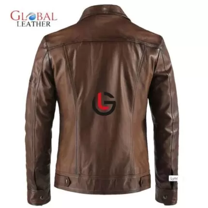 Large Men Leather Jacket