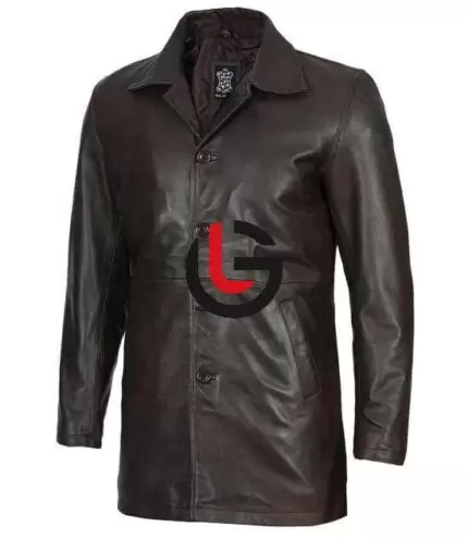 Gucci Long Leather Coat