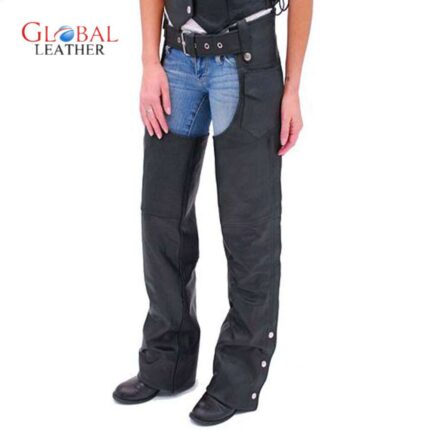 Motorbike Leather Chaps