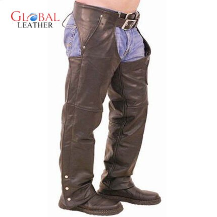 Motorcycle Leather Chaps