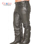 Top Men Leather Pant