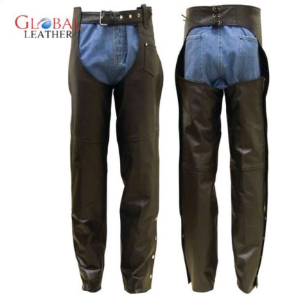 Trendy Leather Chap
