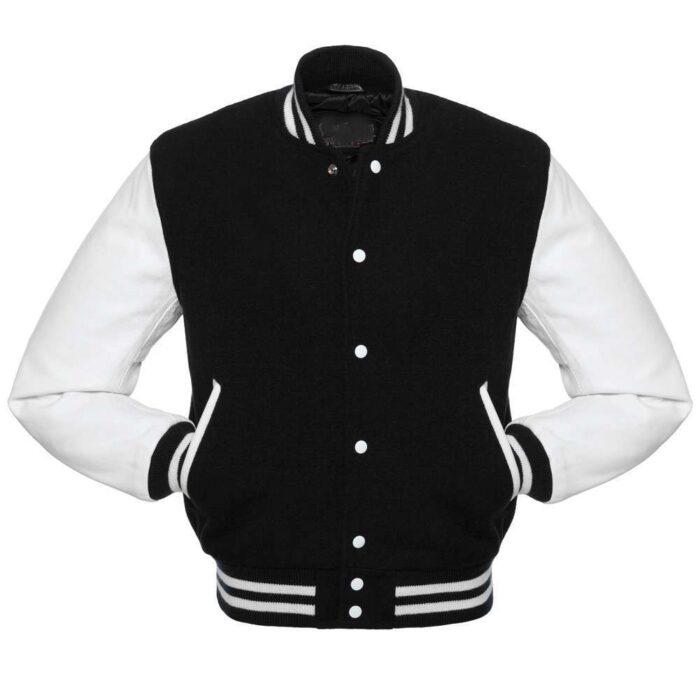 Black White Varsity Jacket