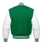 Green White Varsity Jacket