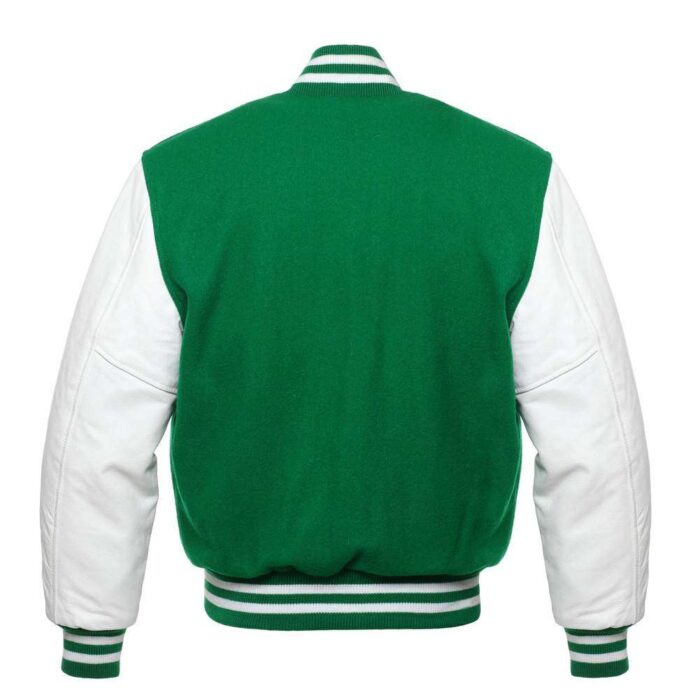 Green White Varsity Jacket