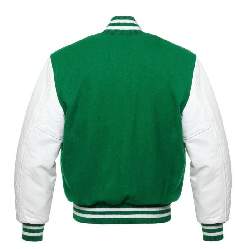 Green White Varsity Jacket