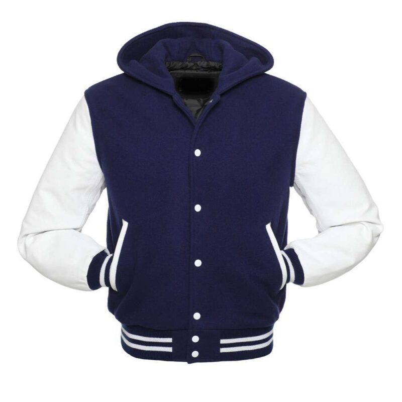 Varsity Jacket With Hood