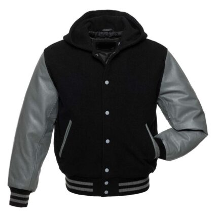 Plus Size Varsity Jacket