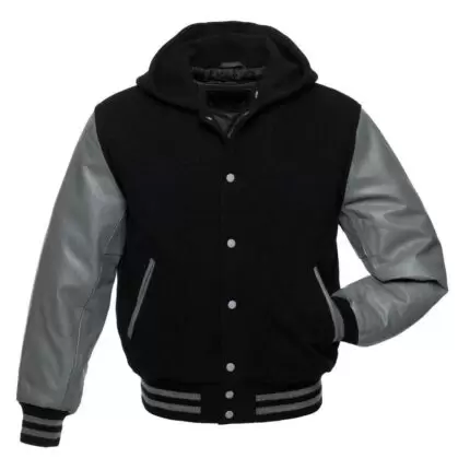 Plus Size Varsity Jacket