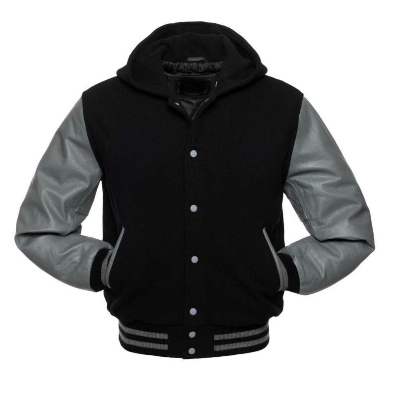 Plus Size Varsity Jacket