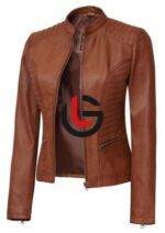 Women Leather Jacket