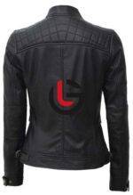 Black Women Leather Jacket