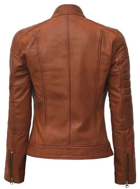 Slim Women Leather Jacket