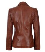 Ladies Leather Coat