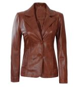Women Leather Coat