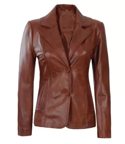 Women Leather Coat