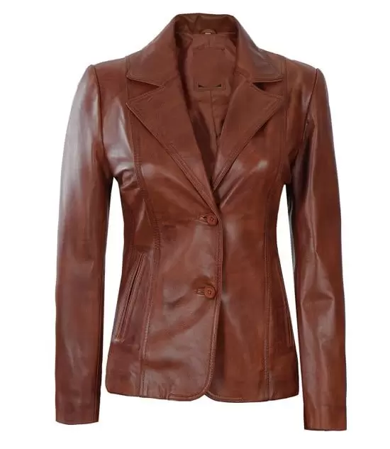 Women Leather Coat