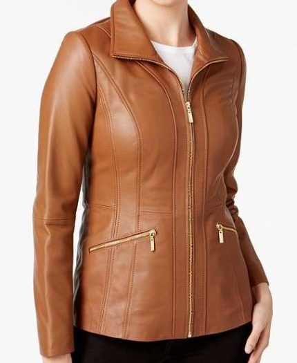 Stylish Women Leather Jacket
