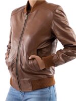 Bomber Leather Jacket