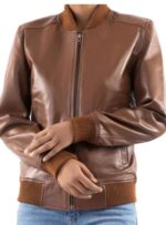 Bomber Leather Jacket