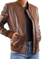 Bomber Leather Jacket