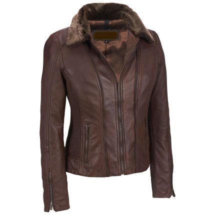 Excellent Women Leather Jacket