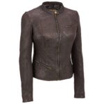 Custom Women Leather Jacket