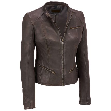 Custom Women Leather Jacket