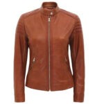 Straight Leather Jacket