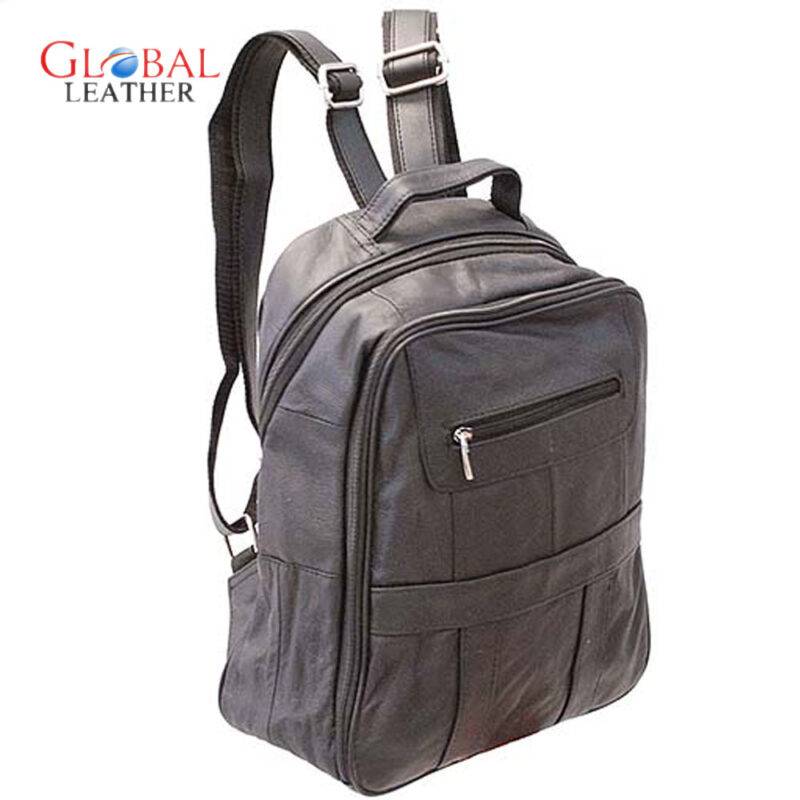 Leather Backpack Bag Men's