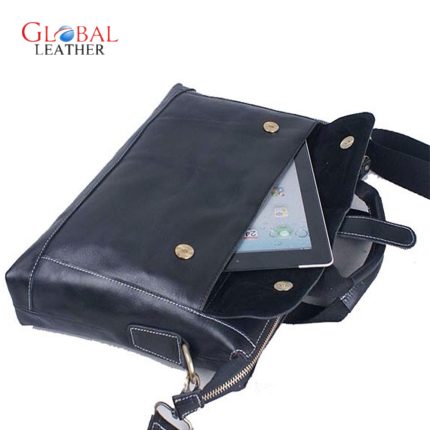 Leather Laptop File Bag