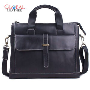 Leather Laptop File Bag