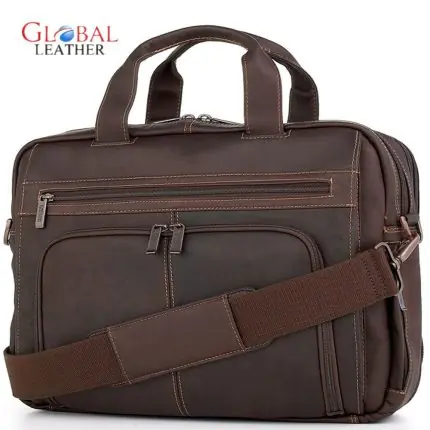 Business Leather Laptop Bag