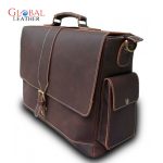 Buffalo Leather Laptop Bag