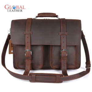 Vintage Leather Laptop Bag