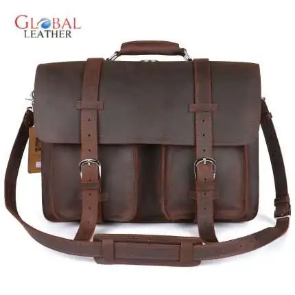 Vintage Leather Laptop Bag