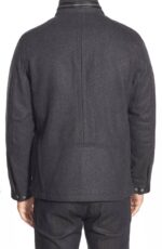 Wool Blazer Coat Oversized