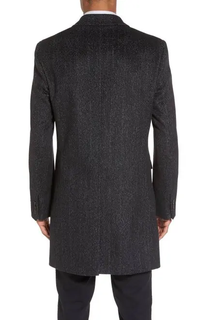 Black Blazer Wool Coat