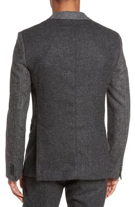 Short Blazer Trench Coat