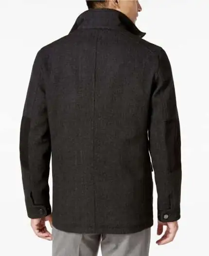 Casual Black Blazer Coat