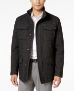 Casual Black Blazer Coat