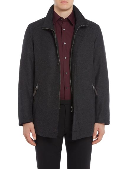 Customized Black Blazer Coat