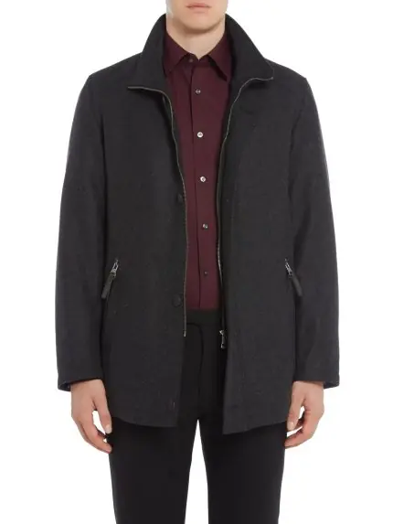 Customized Black Blazer Coat